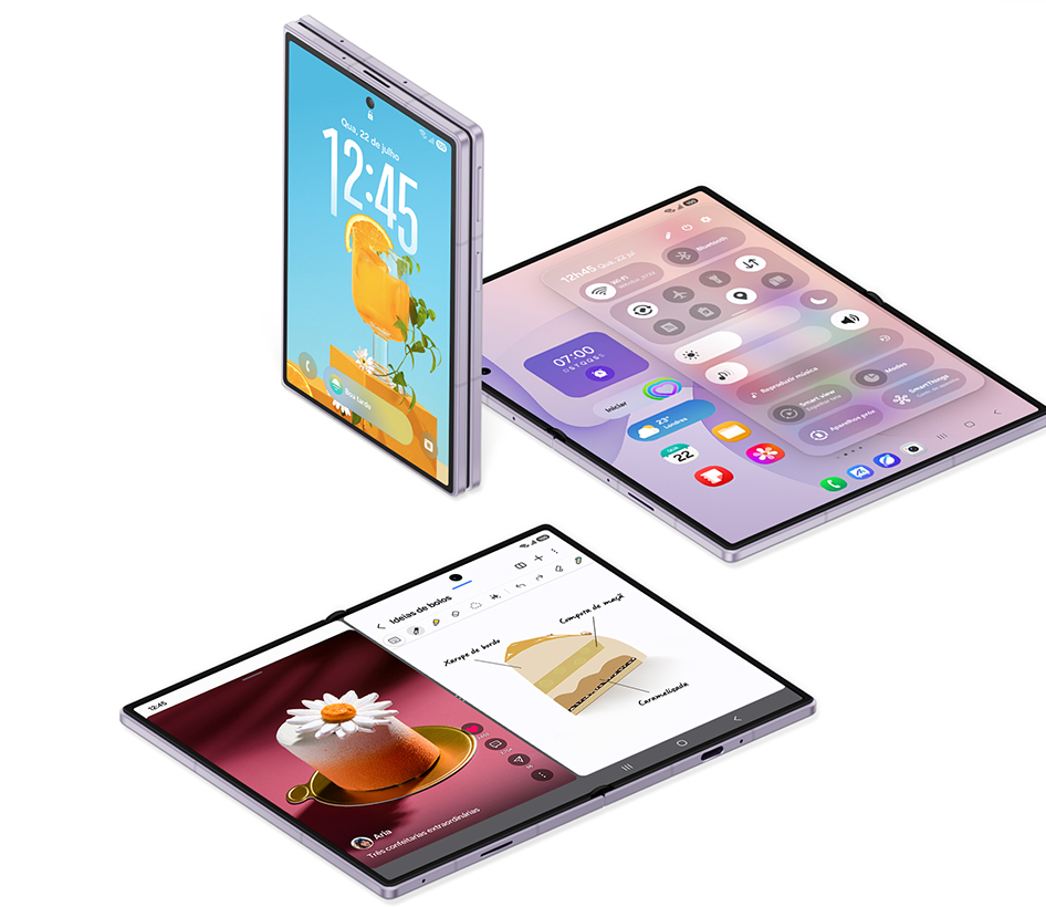 Samsung Unpacked 2026: Galaxy Z Fold 8 dobrável