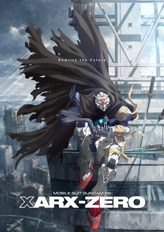 Capa da nova animação de Gundam XARX-Zero